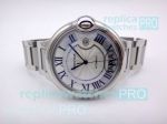 Replica Cartier Cartier Ballon Bleu De Silver Dial Watch